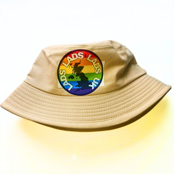 Beige Bucket Hat used as a test piece