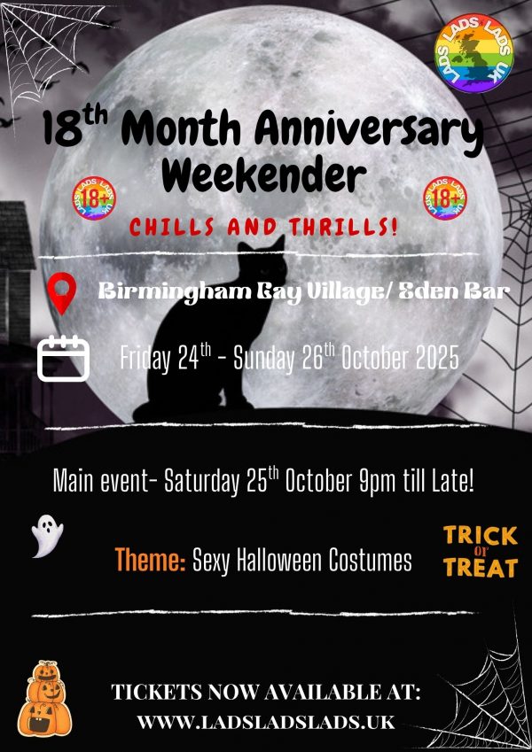 18th Month Anniversary Weekender Poster